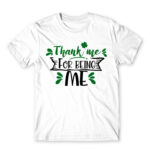 I’d say thank you for myself White Men's Tee for Funny, Self Love