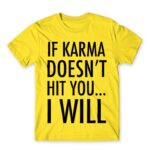 If karma Lemon Men's Tee for Funny, Sarcastic Humour