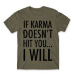 If karma Zinc Men's Tee for Funny, Sarcastic Humour