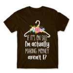 I’ll buy it on sale Chocolate Men's Tee for Funny, Shopping