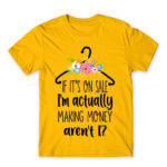 I’ll buy it on sale Gold Men's Tee for Funny, Shopping