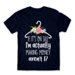 I’ll buy it on sale Navy Men's T-shirt for Funny, Shopping