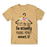 I’ll buy it on sale Sand Men's Tee for Funny, Shopping
