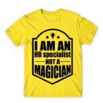 I’m an HR specialist not a wizard Lemon Men's T-shirt for Human Resources, Work