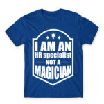 I’m an HR specialist not a wizard Royal Blue Men's Tee for Human Resources, Work