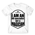 I’m an HR specialist not a wizard White Men's Tee for Human Resources, Work