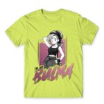 I’m his Bulma Apple Green Men's T-shirt for Anime, Dragon Ball