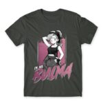 I’m his Bulma Dark Grey Men's T-shirt for Anime, Dragon Ball