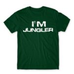 Im Jungler Bottle Green Men's T-shirt for Gaming, League Of Legends