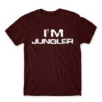Im Jungler Burgundy Men's T-shirt for Gaming, League Of Legends