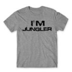 Im Jungler Grey Melange Men's T-shirt for Gaming, League Of Legends