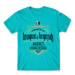 I’m not addicted to LoL Atoll Blue Men's T-shirt for Gaming, League Of Legends