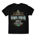 I’m not addicted to LoL Black Men's T-shirt for Gaming, League Of Legends