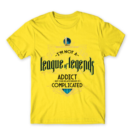 I’m not addicted to LoL Lemon Men's Tee for Gaming, League Of Legends
