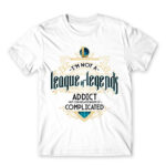 I’m not addicted to LoL White Men's Tee for Gaming, League Of Legends