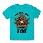 I’m not lazy Atoll Blue Men's T-shirt for Funny, Laziness