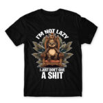 I’m not lazy Black Men's T-shirt for Funny, Laziness