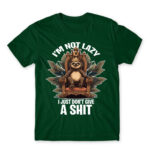 I’m not lazy Bottle Green Men's Tee for Funny, Laziness
