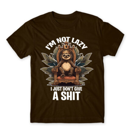 I’m not lazy Chocolate Men's T-shirt for Funny, Laziness