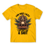 I’m not lazy Gold Men's T-shirt for Funny, Laziness