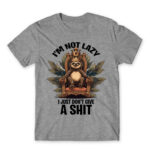 I’m not lazy Grey Melange Men's Tee for Funny, Laziness