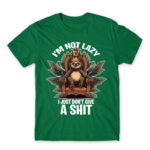 I’m not lazy Kelly Green Men's T-shirt for Funny, Laziness