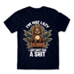 I’m not lazy Navy Men's Tee for Funny, Laziness
