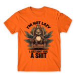 I’m not lazy Orange Men's T-shirt for Funny, Laziness