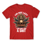 I’m not lazy Red Men's T-shirt for Funny, Laziness