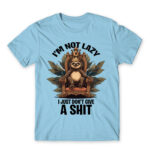 I’m not lazy Sky Blue Men's Tee for Funny, Laziness