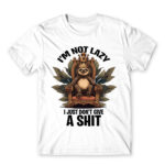 I’m not lazy White Men's T-shirt for Funny, Laziness