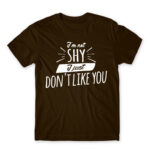 I’m not shy Chocolate Men's T-shirt for Badass, Funny