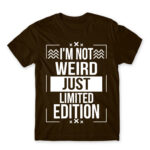 I’m not weird Chocolate Men's T-shirt for Badass, Funny
