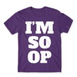 Im So Op Dark Purple Men's T-shirt for Gaming, League Of Legends