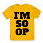 Im So Op Gold Men's T-shirt for Gaming, League Of Legends