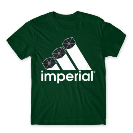 Imperial Bottle Green Men's Tee for Brand Parody, Funny