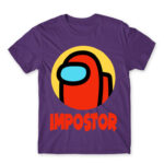 Impostor Dark Purple Men's T-shirt for Gaming