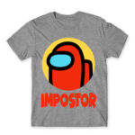 Impostor Grey Melange Men's T-shirt for Gaming
