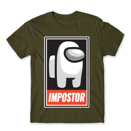 Impostor logo Army Men's T-shirt for Gaming