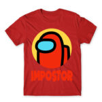 Impostor Red Men's T-shirt for Gaming