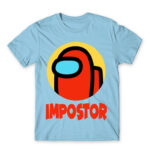 Impostor Sky Blue Men's Tee for Gaming