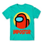Impostor Turquoise Men's T-shirt for Gaming
