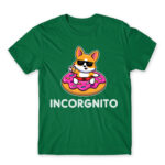 Incorgnito Kelly Green Men's Tee for Cute Badass, Funny