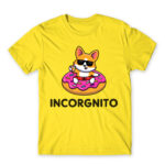 Incorgnito Lemon Men's T-shirt for Cute Badass, Funny