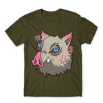 Inosuke – Kimetsu no Yaiba Army Men's T-shirt for Anime, Kimetsu No Yaiba