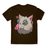 Inosuke – Kimetsu no Yaiba Chocolate Men's Tee for Anime, Kimetsu No Yaiba