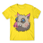 Inosuke – Kimetsu no Yaiba Lemon Men's T-shirt for Anime, Kimetsu No Yaiba