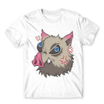 Inosuke – Kimetsu no Yaiba White Men's Tee for Anime, Kimetsu No Yaiba