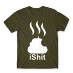 IShit Army Men's Tee for Brand Parody, Funny