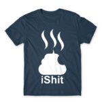 IShit Denim Men's Tee for Brand Parody, Funny